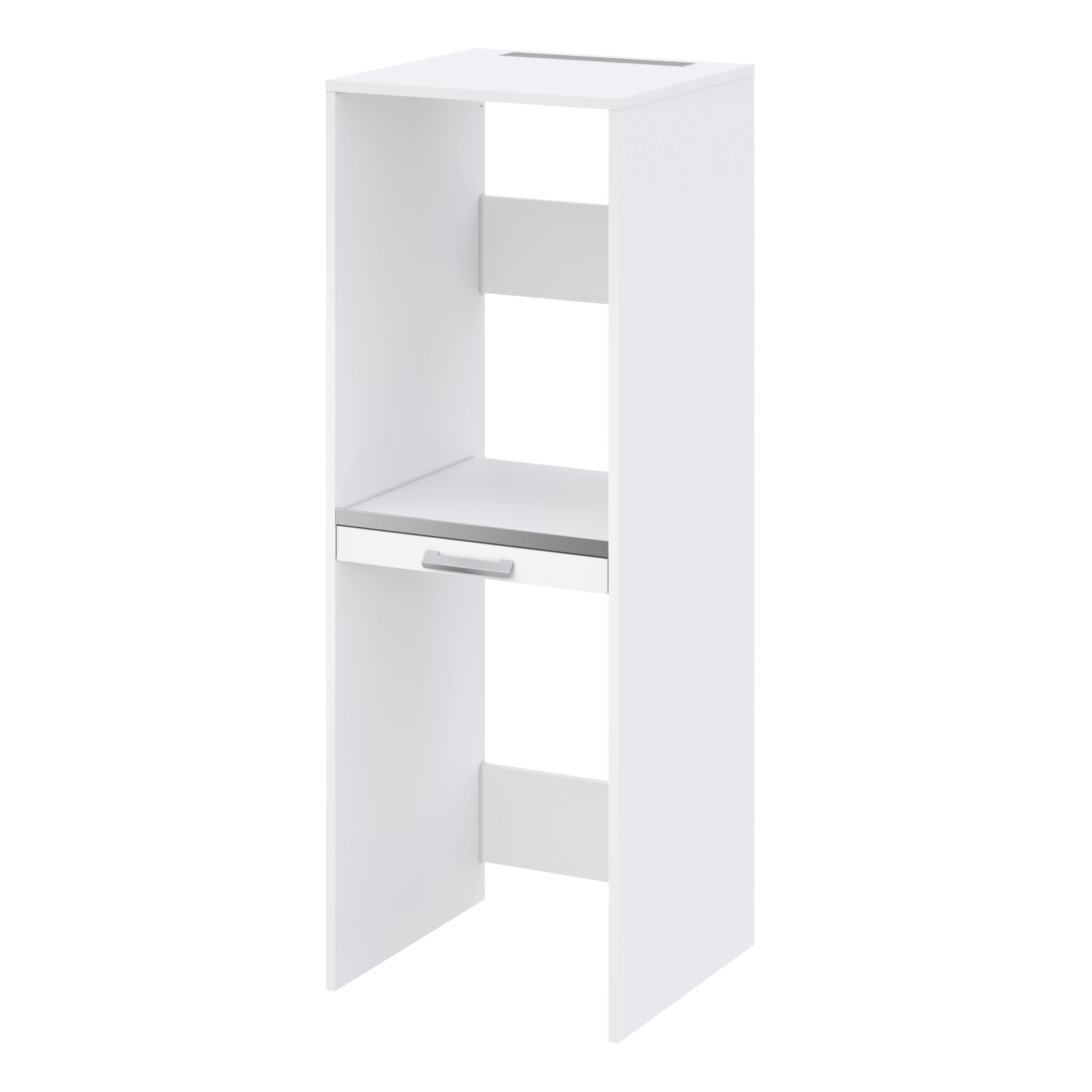 Imagen 0 de Torre Lavadora Secadora de con melamina blanca mate