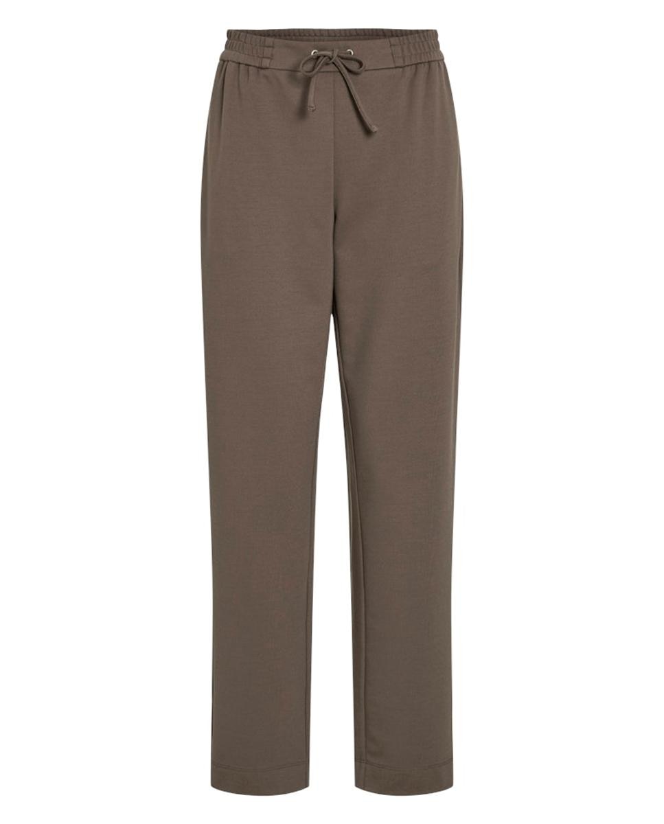 Calças Tipo Joggers Taupe-2