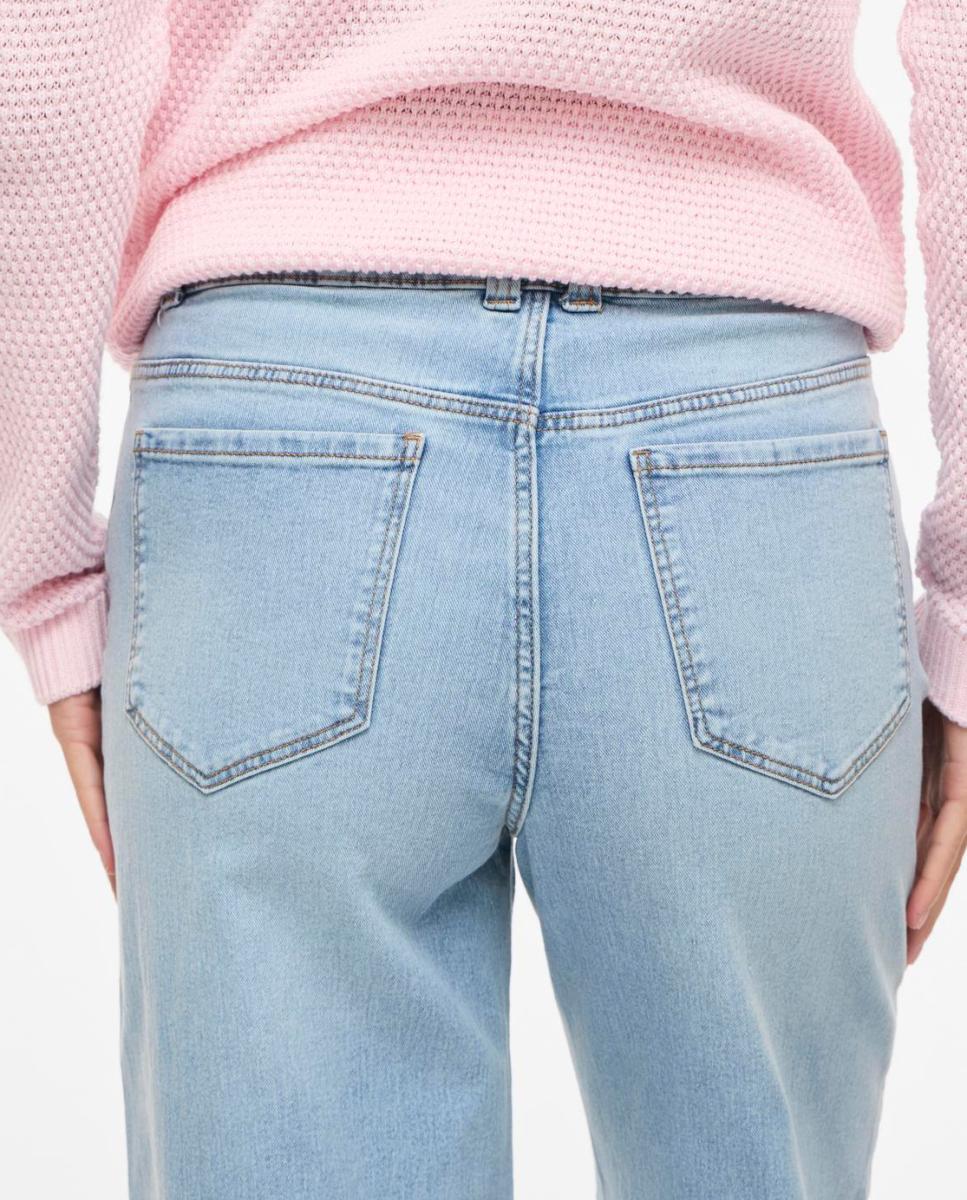 Jeans Largas Azul-claro-5