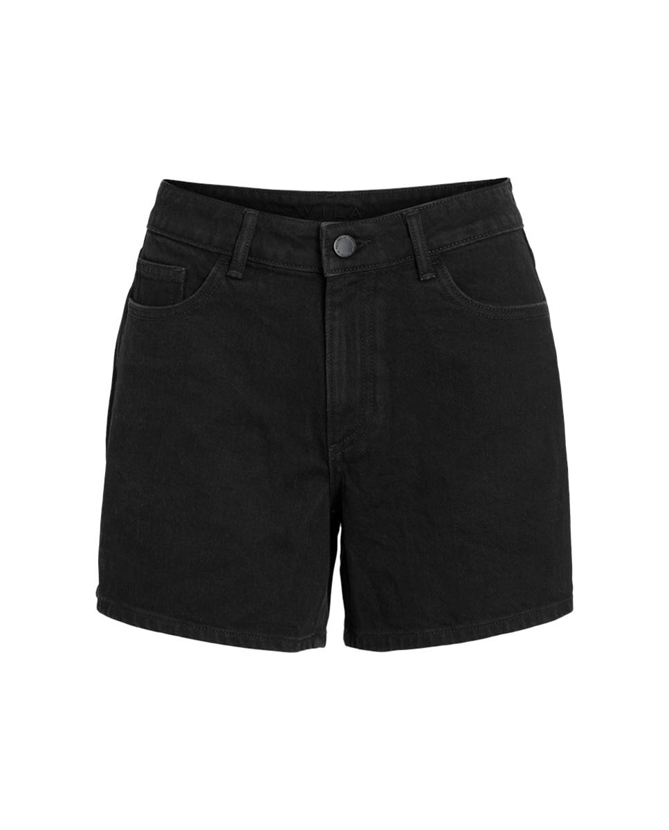 Pantalón corto vaquero de mujer - Vila - Negro Negro-5
