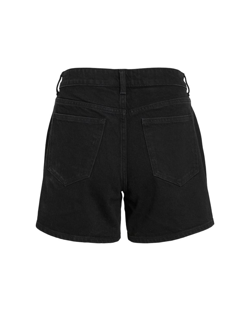 Pantalón corto vaquero de mujer - Vila - Negro Negro-6