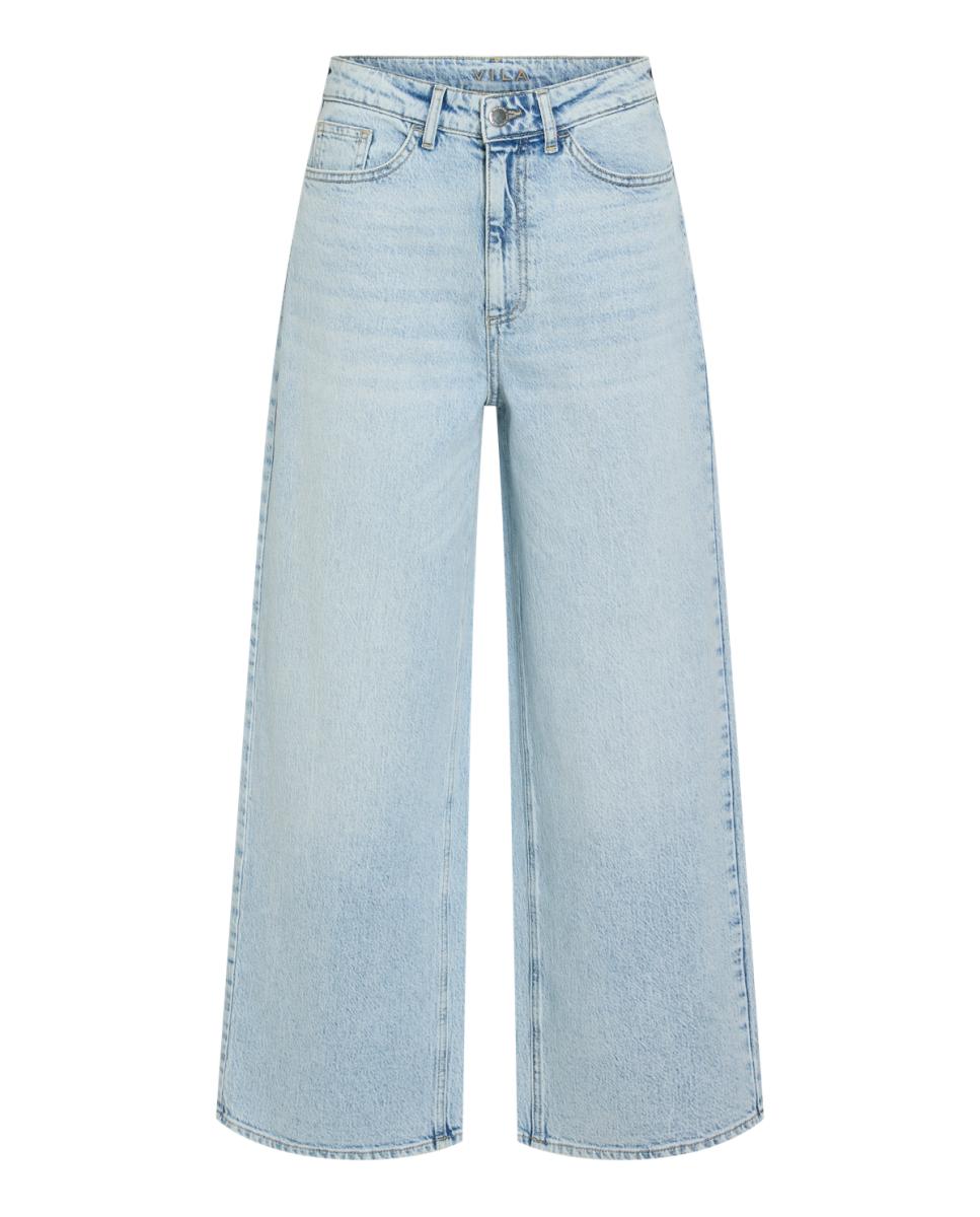 Jeans 7/8 com Algodão Orgânico Azul-claro-6