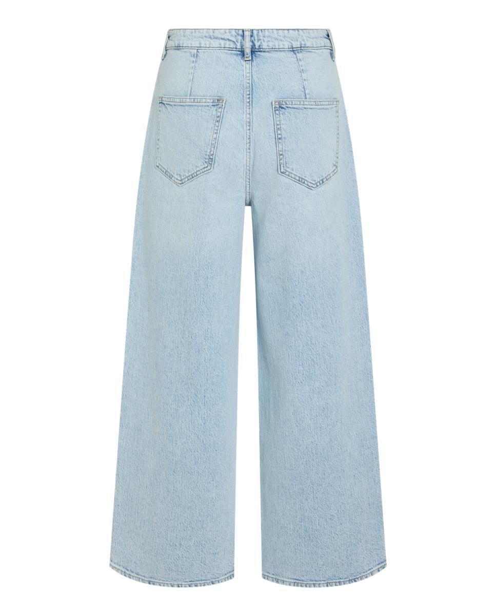Jeans 7/8 com Algodão Orgânico Azul-claro-7