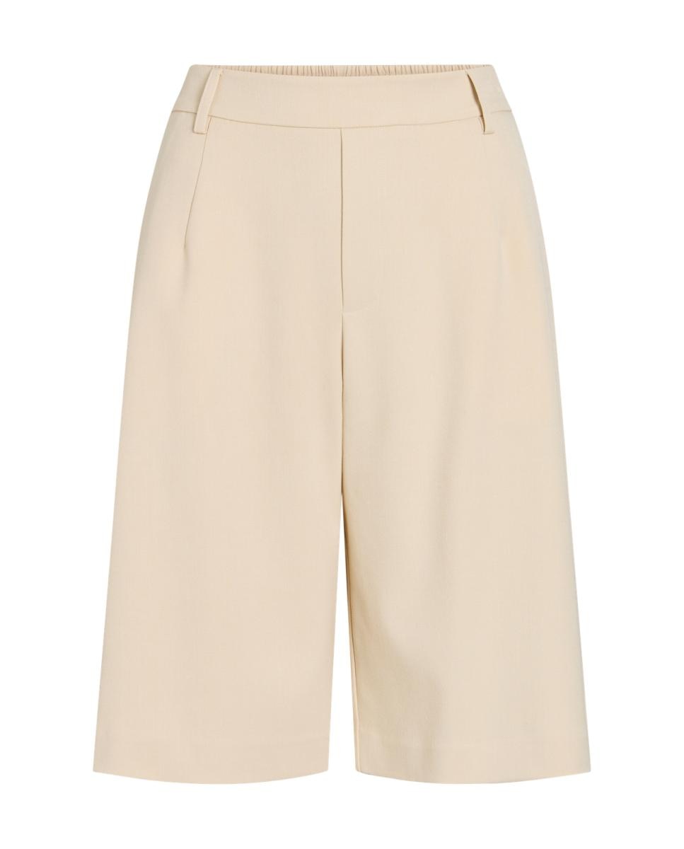 Bermuda ancha de mujer - Vila - Beige Beige-3