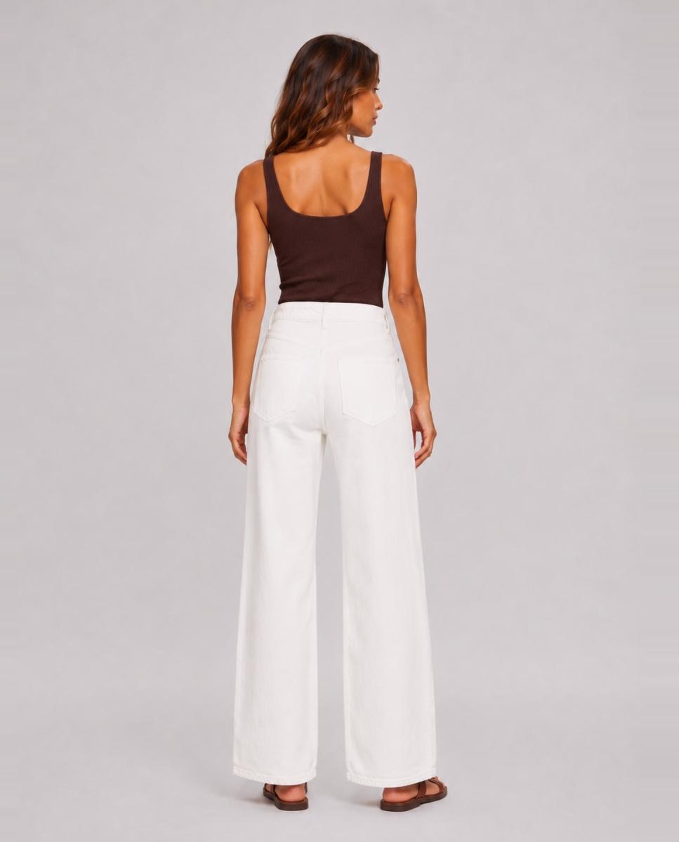 Jeans Largas Branco-2