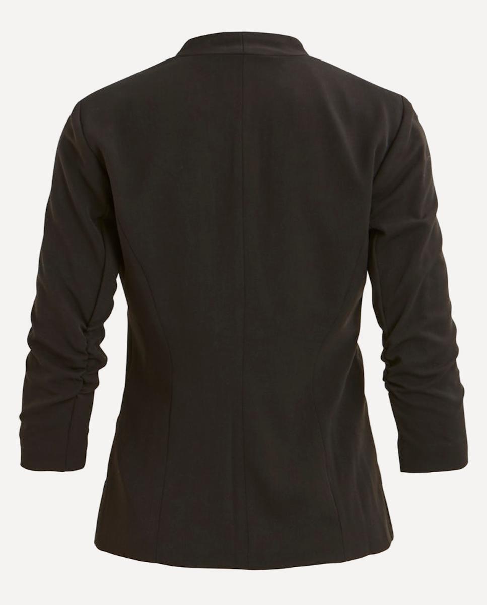 Blazer com Mangas ¾ Preto-7