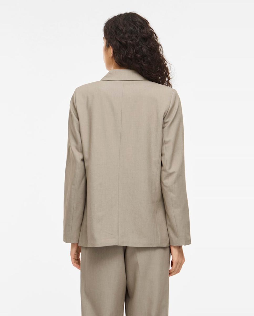 Blazer Regular Fit Taupe-4