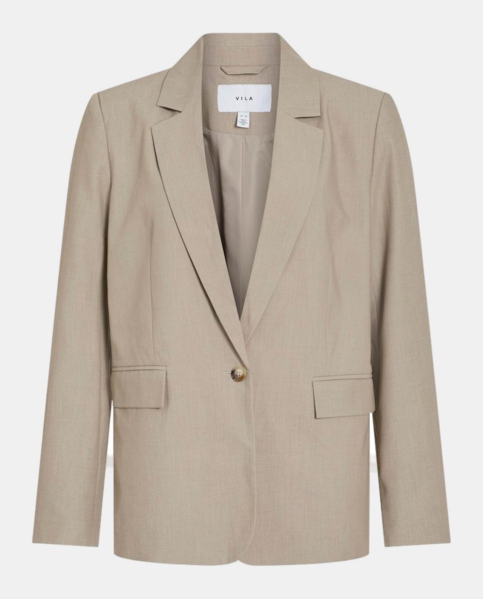 Blazer Regular Fit Taupe-5