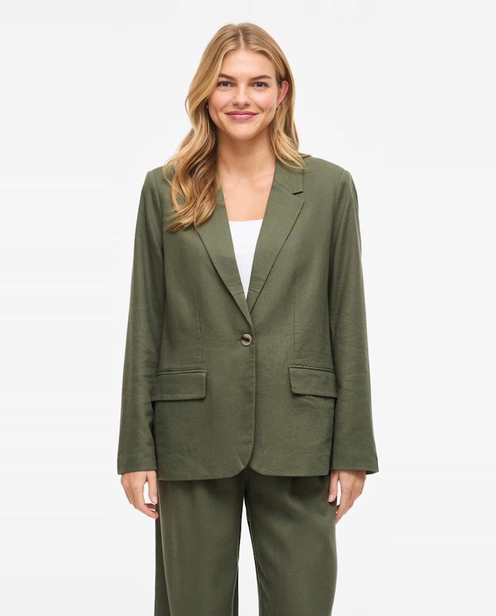 Imagem 0 de Blazer de Linho e Viscose