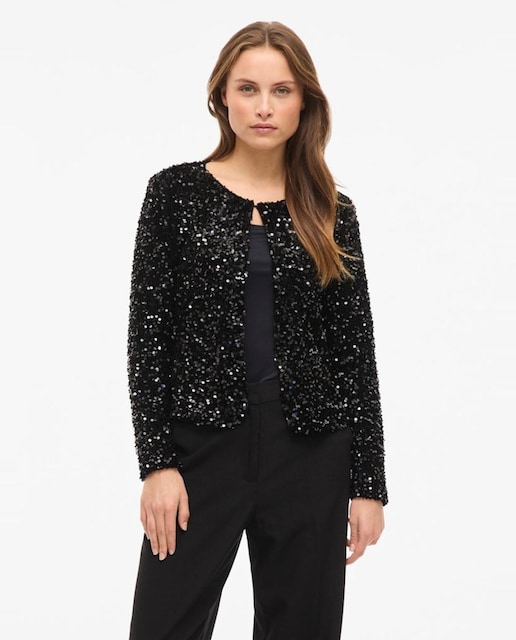 Imagen 0 de Chaqueta lentejuelas de mujer de fiesta