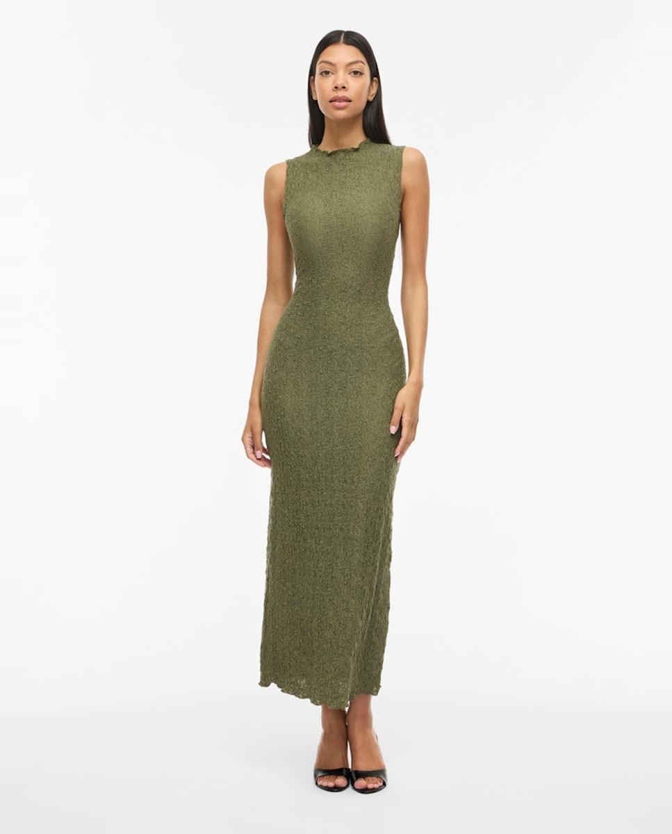 Imagem 0 de Vestido Midi Cintado sem Mangas