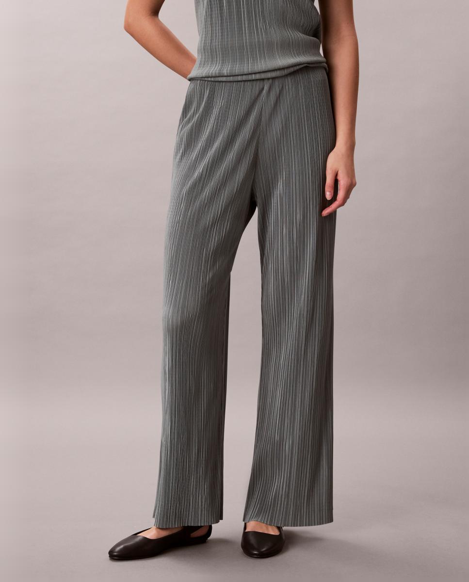 Imagem 0 de Calças Plissadas Pull On