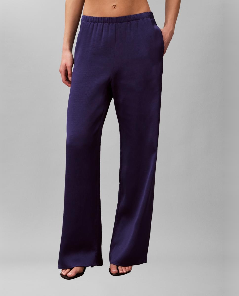 Imagem 0 de Calças de Cetim Pull On