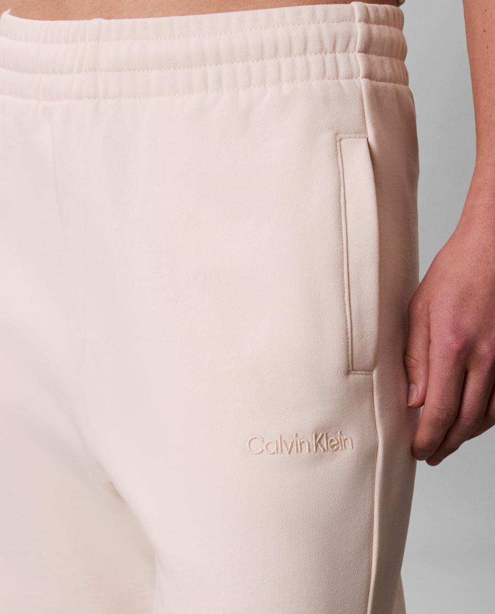 Joggers de Felpa com Logótipo Branco-3