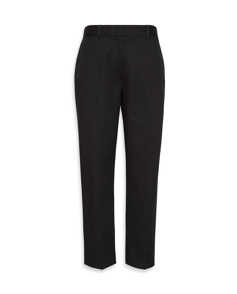 Calças chino de mulher Preto-4
