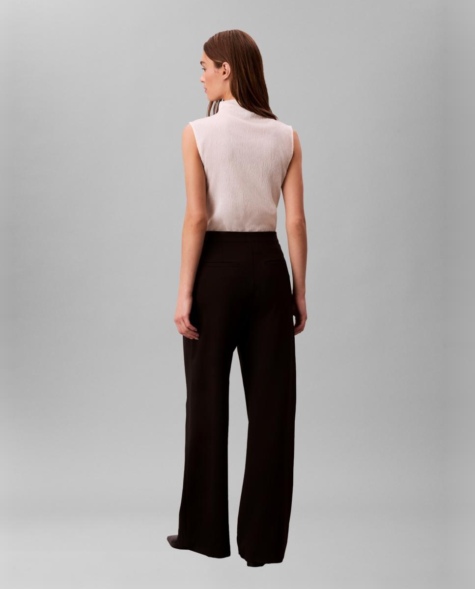 Calças Wide Leg Preto-3