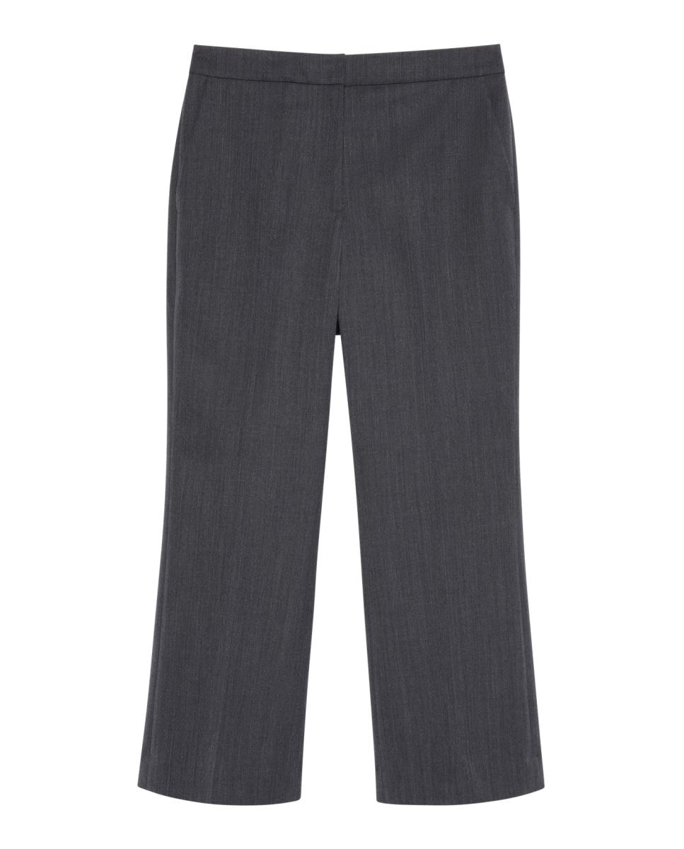 Pantalón de mujer recto lana fría - Calvin Klein - Gris oscuro Gris oscuro-7