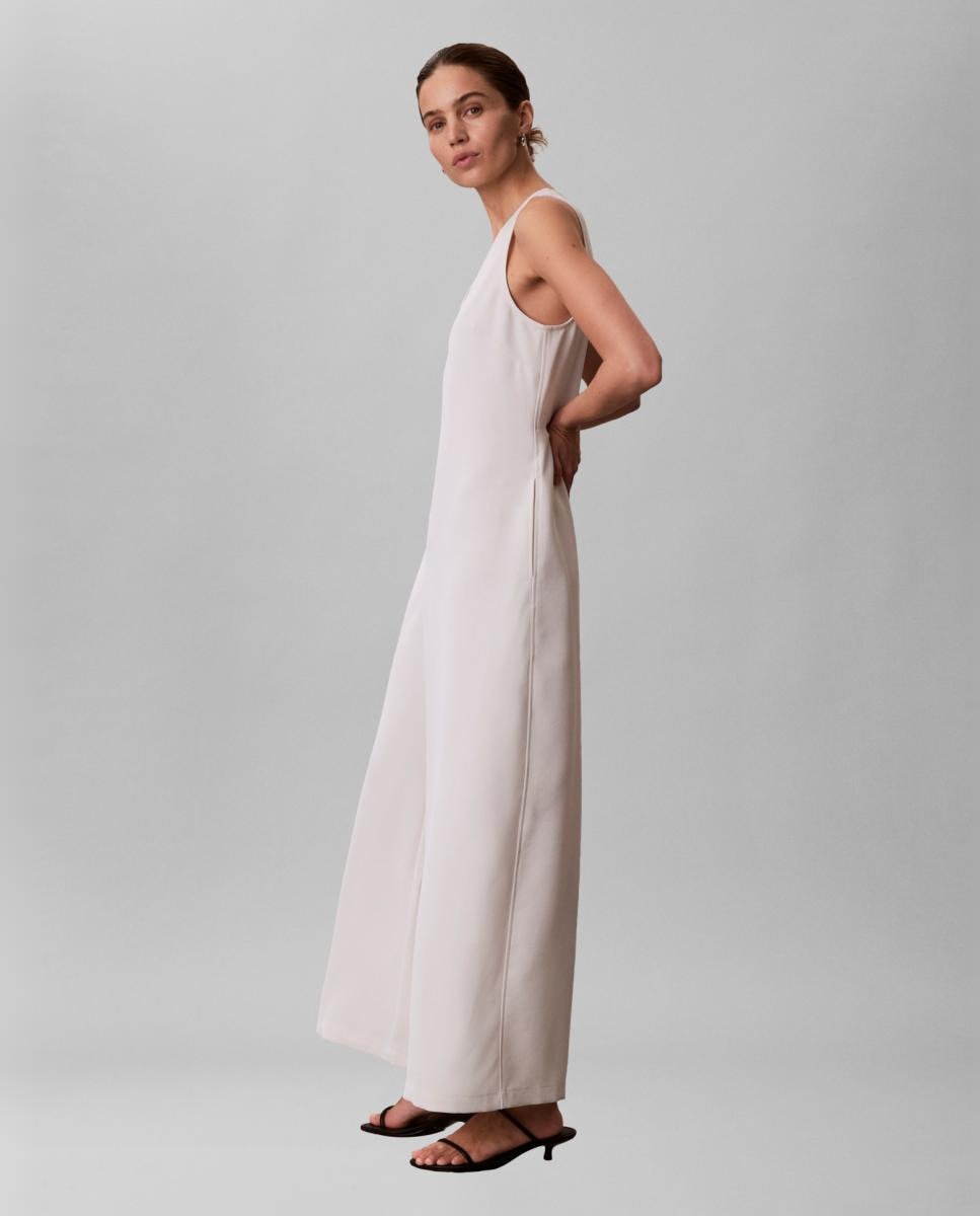 Calvin Klein - Mono casual de mujer de sarga.