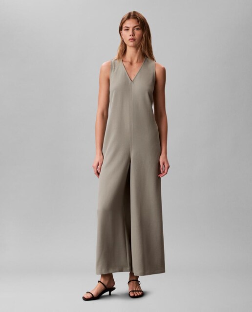 Mono casual de mujer de sarga