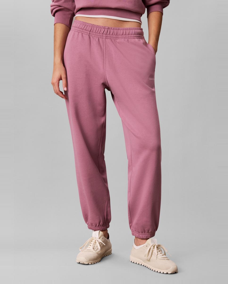 Joggers de Felpa Lilás-2