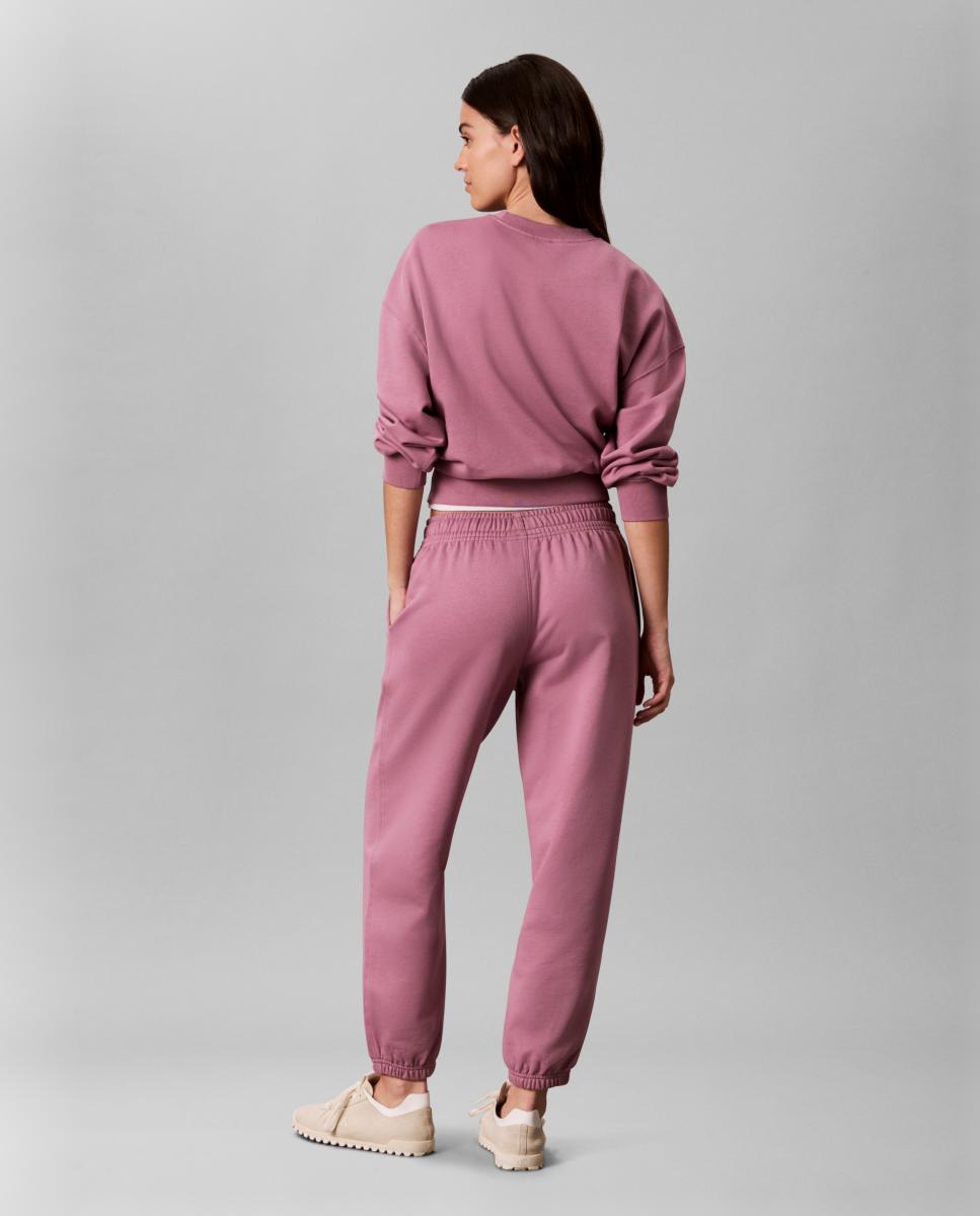 Joggers de Felpa Lilás-3