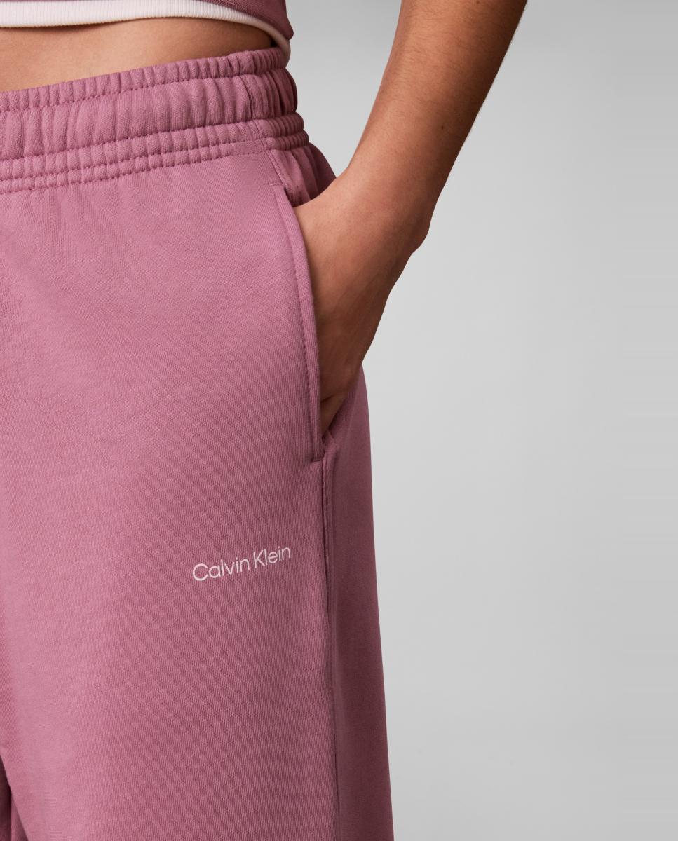 Joggers de Felpa Lilás-4