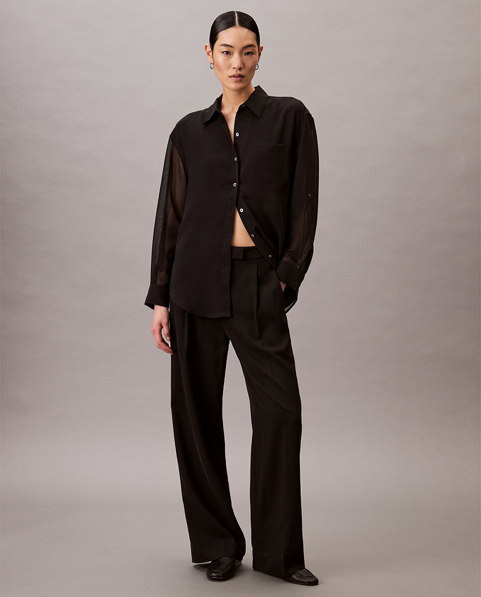 Blusa Tipo Camiseiro Preto-2