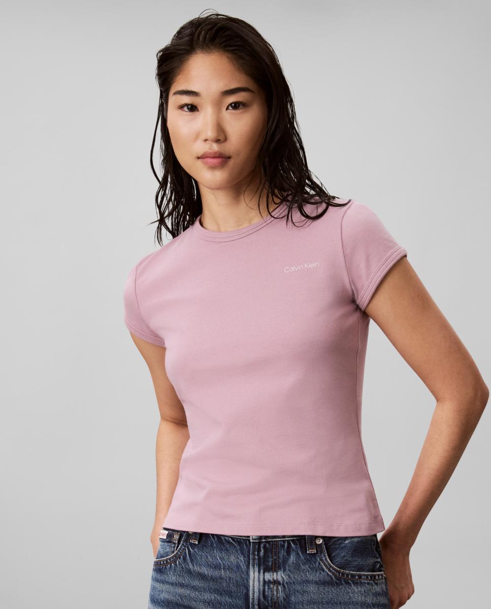 Imagen 0 de Camiseta de mujer manga corta Lila