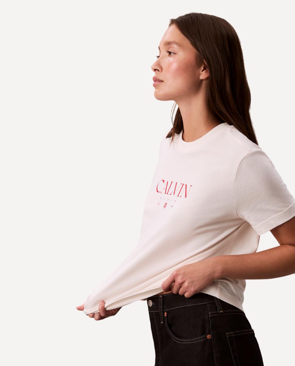 T-shirt com Logótipo Cru-5