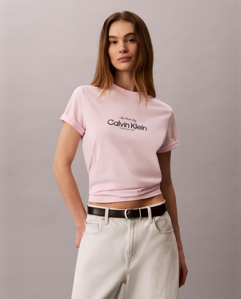 Imagem 0 de T-shirt Clássica com Logótipo NYC