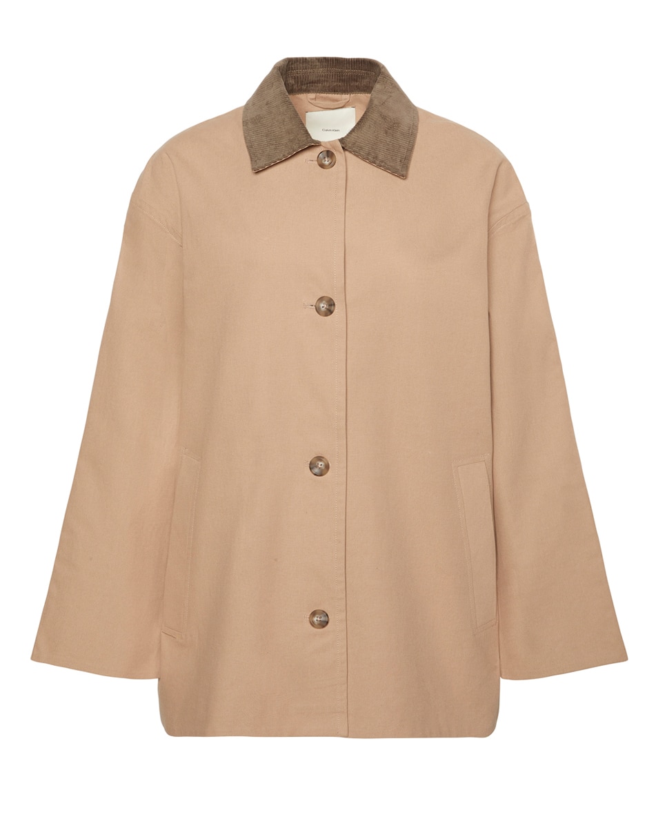 Imagem 0 de Casaco Curto com Gola de Bombazina