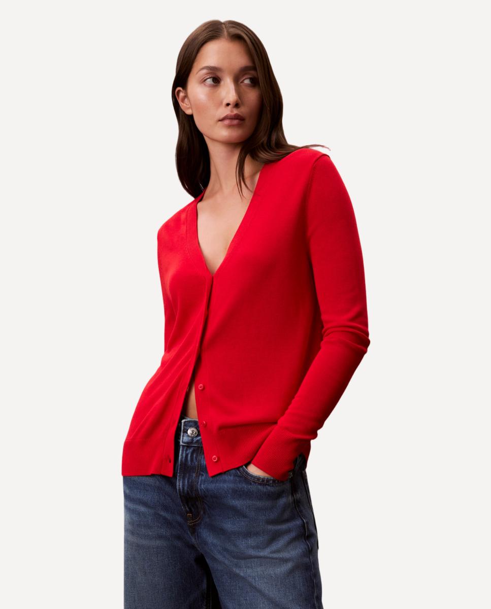 Imagem 0 de Cardigan de Viscose Fino