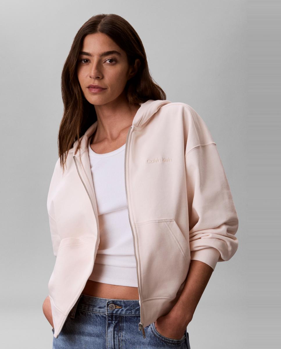Imagem 0 de Sweatshirt de Felpa com Fecho de Correr