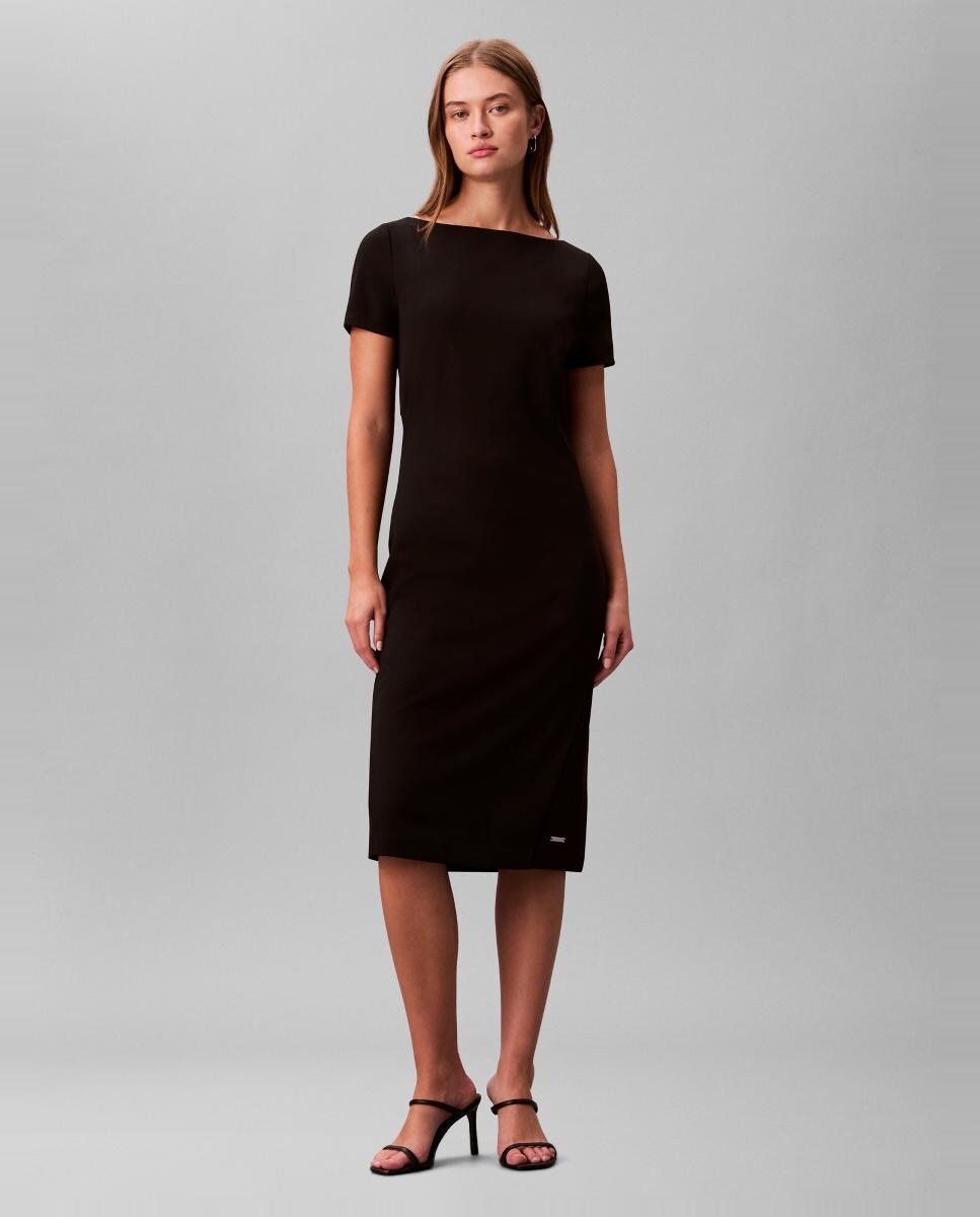 Vestido crepé de mujer · Calvin Klein · El Corte Inglés - Main Image