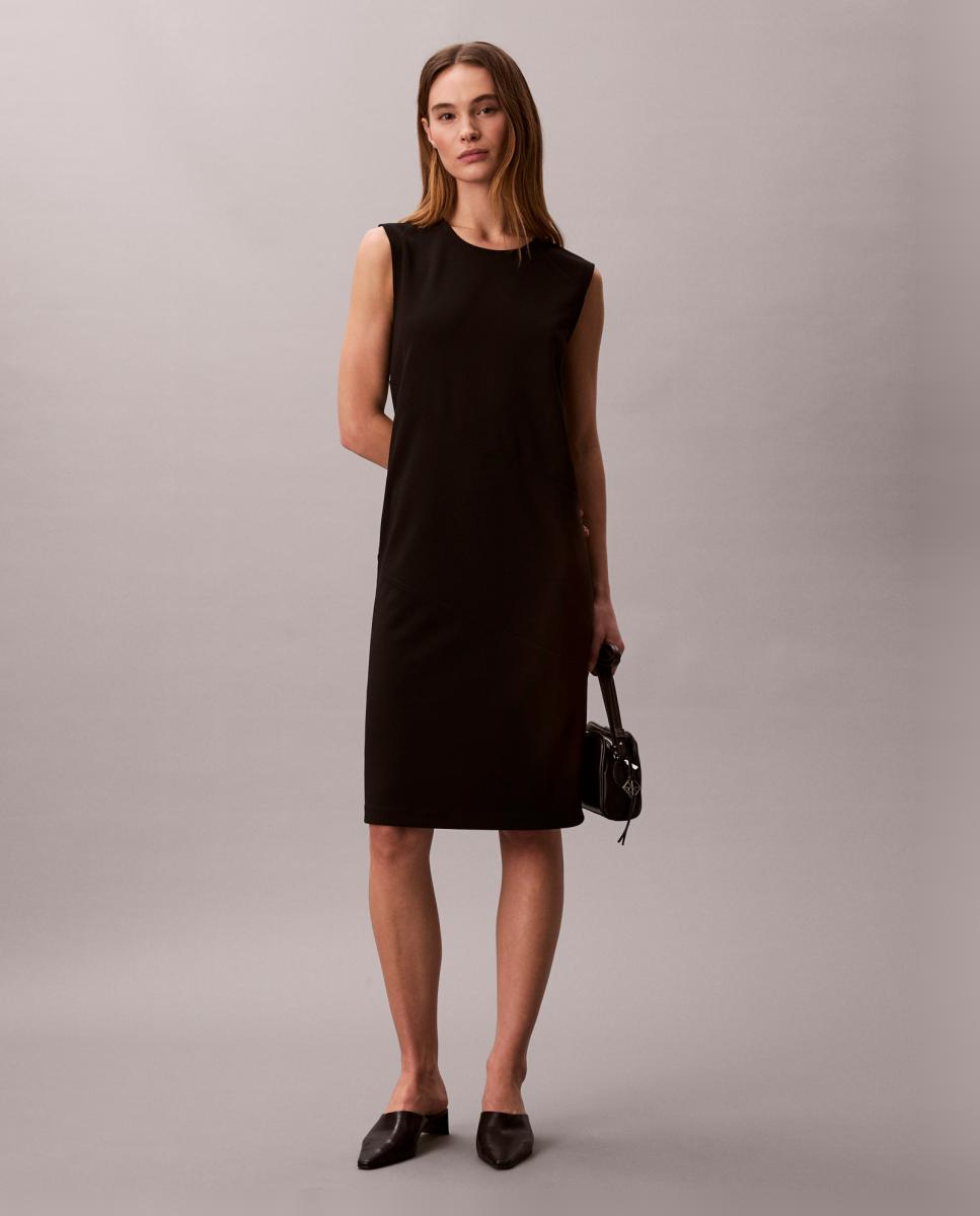 Imagem 0 de Vestido de crepe elástico