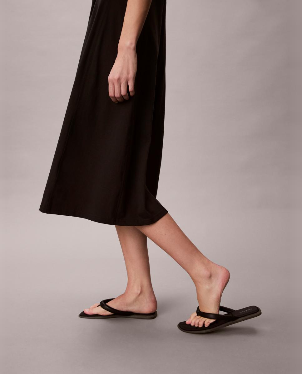 Vestido Midi Rodado Preto-6