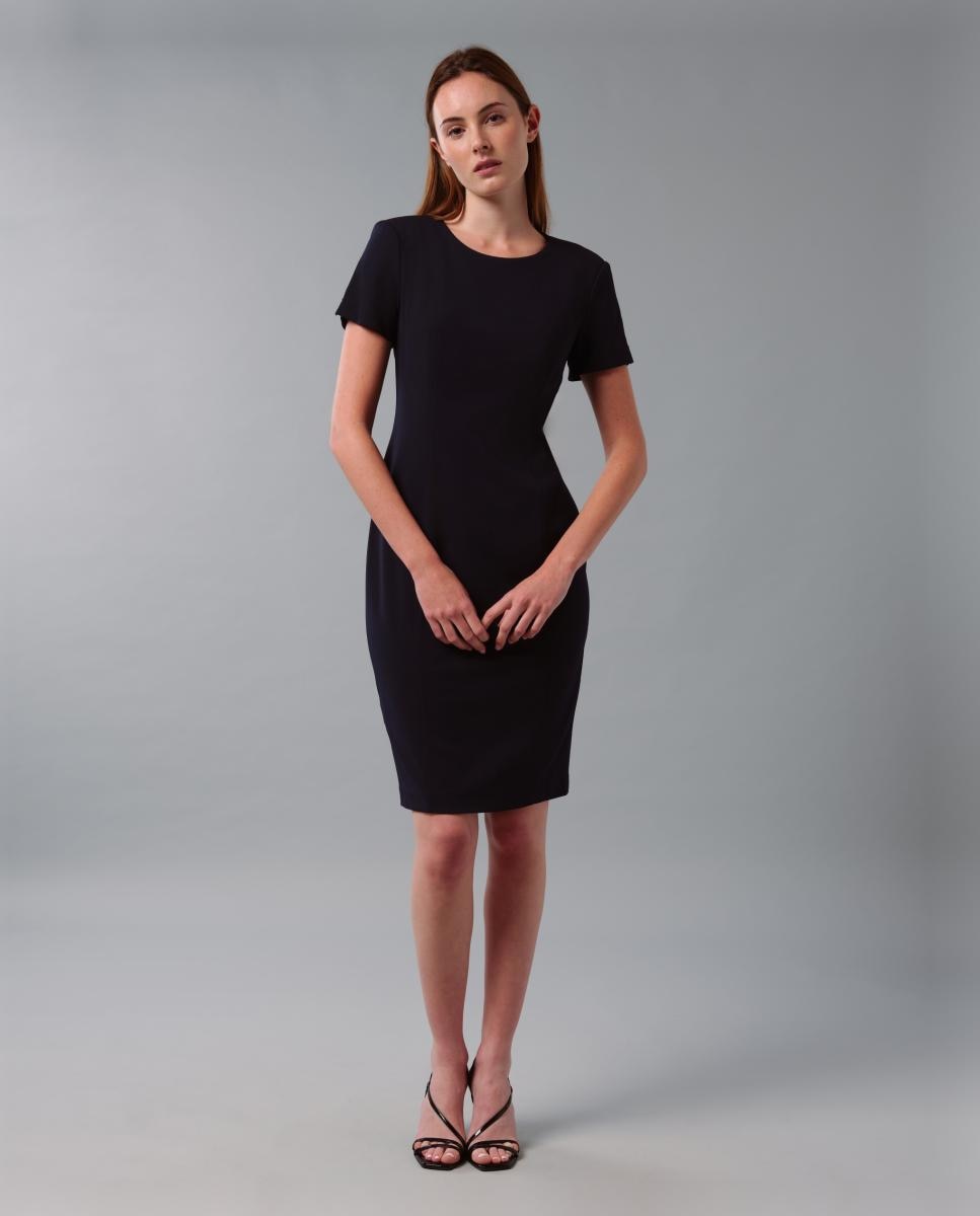Imagem 0 de Vestido Justo com Manga Curta