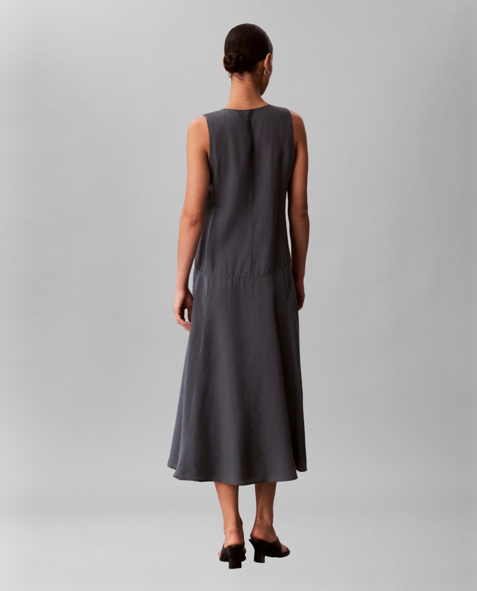 Vestido Maxi Rodado Azul-3