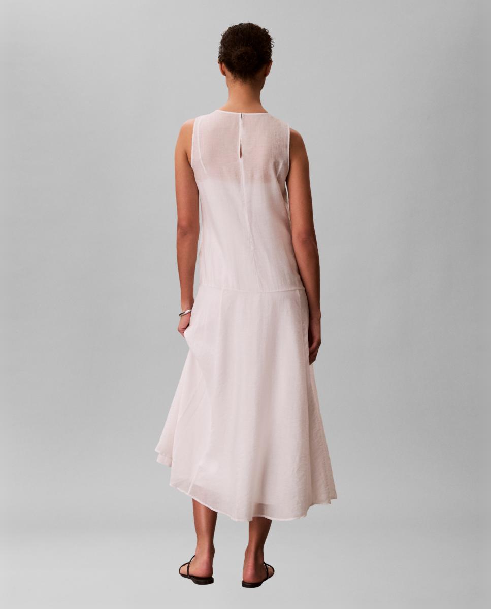 Vestido Maxi Rodado Cru-3