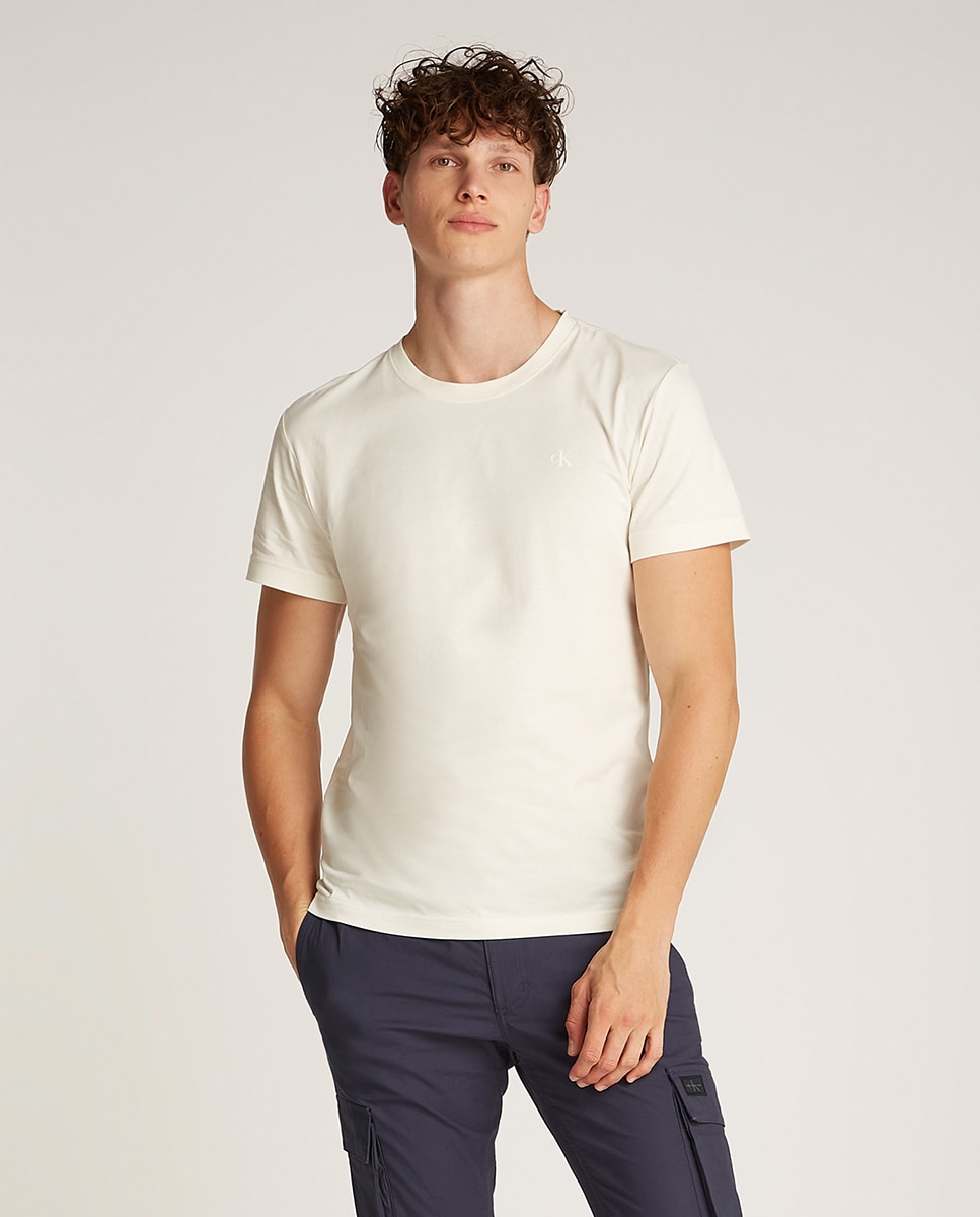 Calças Cargo Skinny Fit com Lavagem Azul-marinho-1