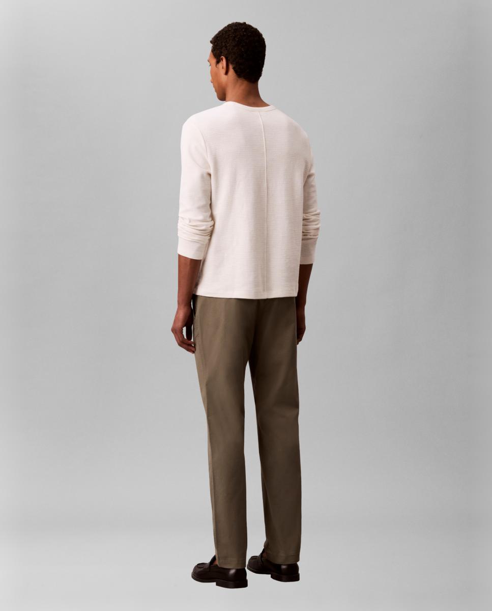Calças Chino Slim Fit Verde-3