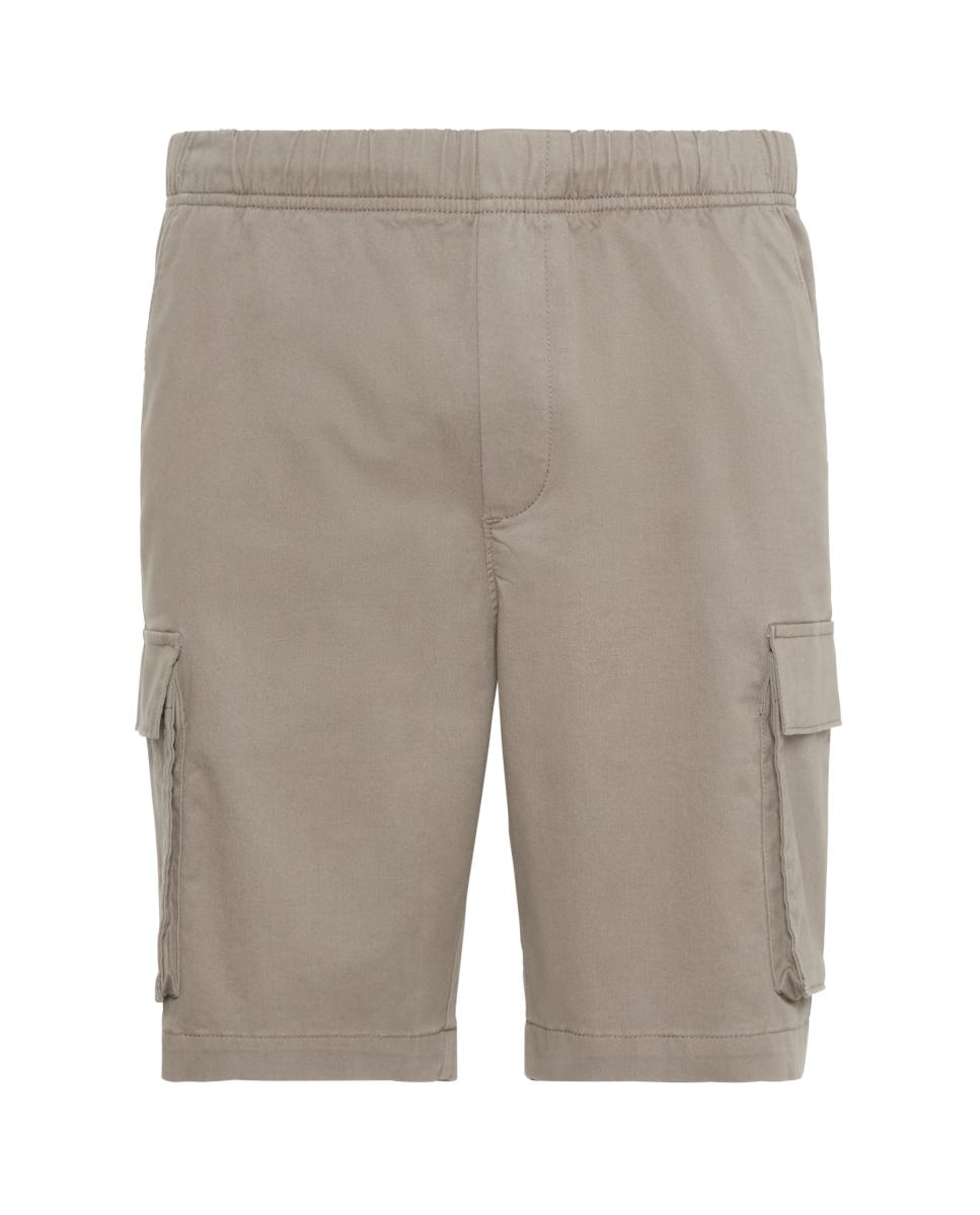 Calças Chino Slim Fit Caqui-7