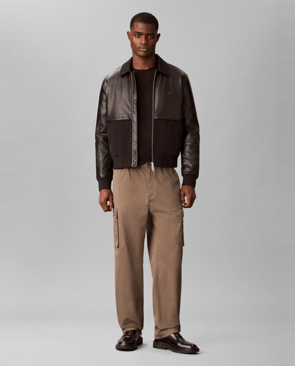 Imagen 1 de Pantalón cargo Hombre Fit Relaxed Verde militar