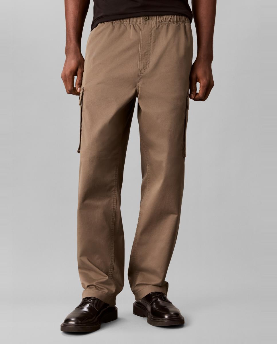 Imagen 2 de Pantalón cargo Hombre Fit Relaxed - Calvin Klein Jeans - Verde militar Verde militar