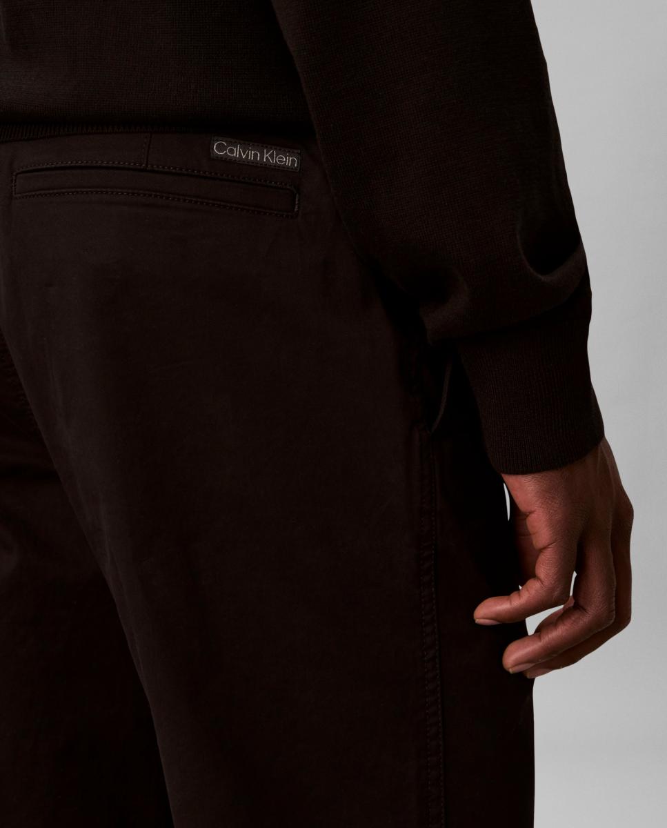 Imagen 5 de Pantalón chino Hombre slim confort - Calvin Klein Jeans - Negro Negro