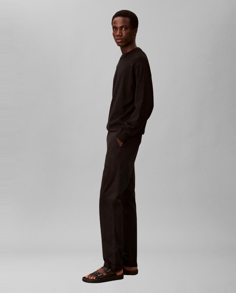 Imagen 6 de Pantalón chino Hombre slim confort - Calvin Klein Jeans - Negro Negro