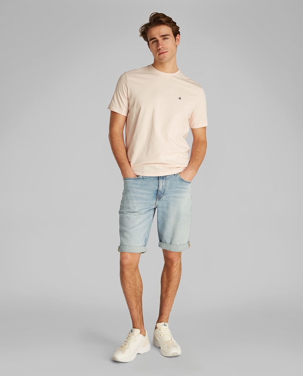 Calvin Klein Jeans - Pantalón corto de hombre vaquero fit slim.