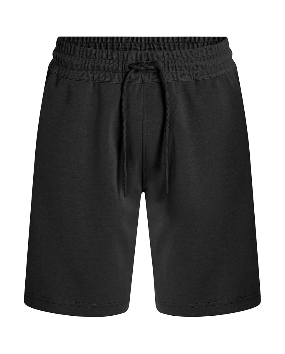 Calções de Fato de Treino com Logótipo Preto-4