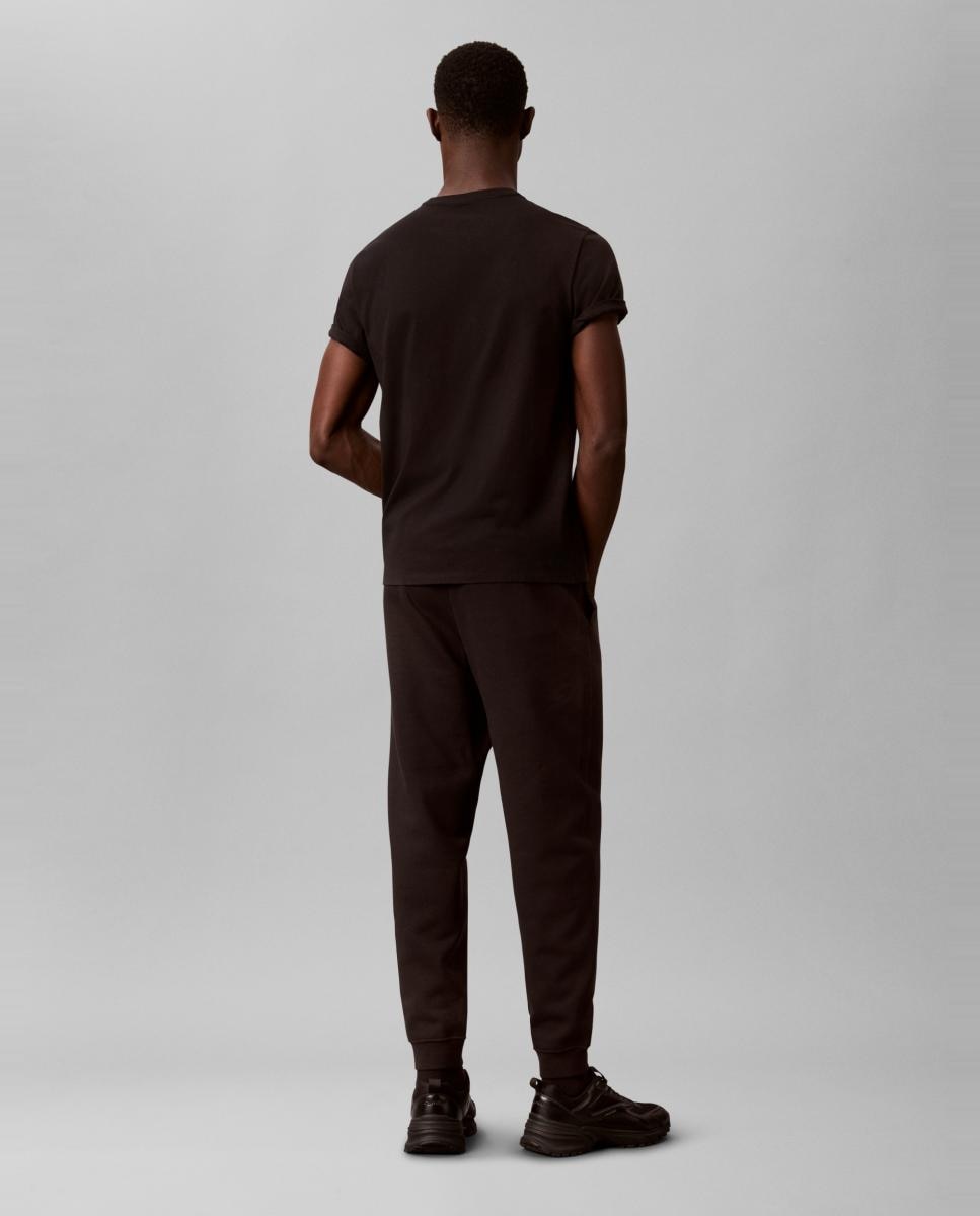 Jogger Hombre con gráfico crest - Calvin Klein Jeans - Negro Negro-3