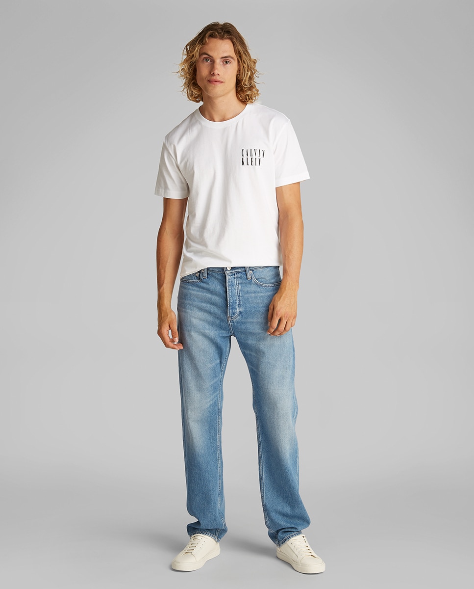 Jeans Standard Straight Azul-1